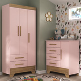 Quarto Infantil Completo Guarda Roupa 3