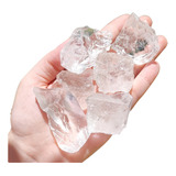 Quartzo Cristal Pedra Natural 2un Bruta Energia Intenso