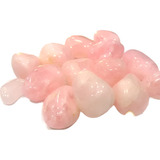Quartzo Rosa Unid 3cm Pedra Gema Natural Polida P Coleção