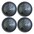 Quatro Auto Falantes Subwoofer 12 Pol Etm 175w 4 Rms Som