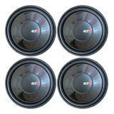 Quatro Auto Falantes Subwoofer