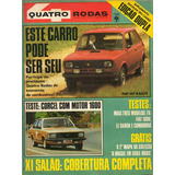 Quatro Rodas N 220 Novembro 1978 Dodge Lebaron Comodoro Fiat