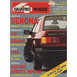 Quatro Rodas N 352 Verona Glx Monza Sl e 2 0 Gol Voyage Gls