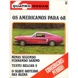 Quatro Rodas N 87 Outubro 1967 Teste Do Dkw Vemag Belcar S