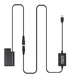Qudai Cabo USB Tipo C PD Para DMW DCC16 Bateria Fictícia DC Acoplador DMW BLJ31 Substituição Para LUMIX S1 S1M S1R S1RM S1H BD