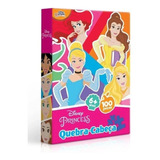 Quebra Cabeça 100 Peças Disney Princesas