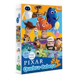 Quebra Cabeça 100 Peças Pixar - Toyster 8052