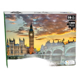 Quebra Cabeça 1000 Peças Big Ben Puzzle Cidade Londres