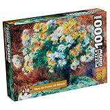 Quebra Cabeça 1000 Peças MINI   VASO DE FLORES DE RENOIR   Grow
