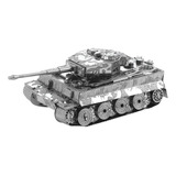 Quebra Cabeça 3d Em Metal Tanque De Guerra