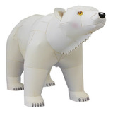 Quebra Cabeça 3d Urso Polar Animal Colagem Frete Grat