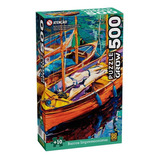 Quebra-cabeça 500 Peças Barcos Impressionistas 04177 - Grow