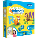 Quebra cabeca Alfabeto Animais