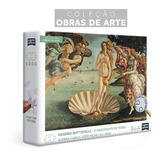 Quebra Cabeça Botticelli Nascimento Vênus 1000pç Game Office