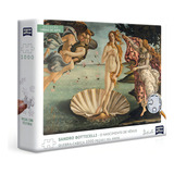 Quebra Cabeça Botticelli Nascimento Vênus 1000pç Game Office