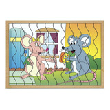 Quebra cabeca Casal Ratos