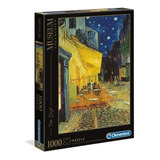Quebra cabeça Clementoni Museum Collection Van Gogh Café Terrace At Night 31470 De 1000 Peças