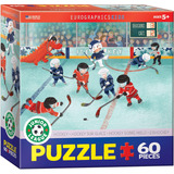 Quebra cabeça Eurographics Hockey Junior League De 60 Peças