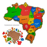 Quebra Cabeca Infantil Mapa