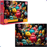 Quebra Cabeça Monstrolhos 1000 Pçs Colorido Puzzle Brinquedo