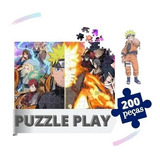 Quebra Cabeça Naruto Shippuden 200 Peças Original Puzzle