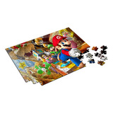 Quebra-cabeça Personalizado Mario Party 120 Peças