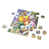 Quebra Cabeça Personalizado Pokemon Primeira Geraçao 48 Pç