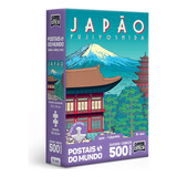 Quebra Cabeca Postais Do Mundo Japao Nano 500 Pecas Toyster