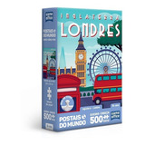 Quebra Cabeça Postais Do Mundo Londres 500pçs Nano Toyster