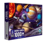 Quebra Cabeça Puzzle 1000 Pçs Viagem Cósmica Game Office