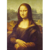 Quebra Cabeça Puzzle 1000 Peças Monalisa La Gioconda Da Grow