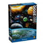 Quebra Cabeça Puzzle 2000 Peças Universo Grow