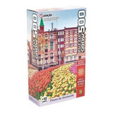 Quebra Cabeça Puzzle 500 Peças Flores Em Amsterdam Grow