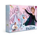 Quebra Cabeça Puzzle Frozen Disney 120