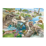 Quebra Cabeça Puzzle Gigante Dinossauros 48