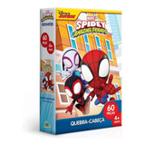 Quebra cabeça Puzzle Infantil Homem Aranha Spidey 60 Peças