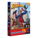 Quebra Cabeça Puzzle Infantil Spider Man 60 Peças Toyster