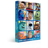 Quebra Cabeça Puzzle Metalizado Pixar 100 Peças Jak