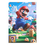 Quebra Cabeça Resistente Mdf Super Mario Impressão Uv 42pçs