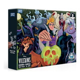 Quebra cabeça Vilões Disney 1000 Peças Game Office Puzzle