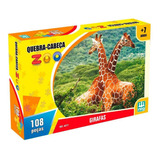 Quebra Cabeça Zoo Girafas 108pcs Nig