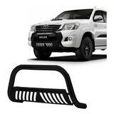 Quebra Mato Hilux 2010 2011 2012 2013 A 2015 Cd Chapa Preto