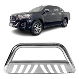 Quebra Mato Hilux 2016 2017 2018 2019 2020 Impulsão Cromado
