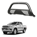 Quebra Mato Hilux 2016 2017 2018 2019 Grade Esportiva Preto