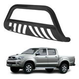 Quebra Mato Parachoque Impulsão Hilux 2011 2012 2013 Preto