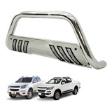 Quebra Mato S10 2013 2014 2015 2016 Cromado Bepo Chapa Inox