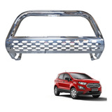 Quebra Mato Solar Com Grade Cromado Ecosport 2013 A 16 2017