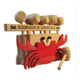 Quebrador De Caranguejo Tábua  Martelinho Artesanal