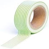 Queen - Co Fita Moderna 15 Mm X 10 M - Verde Listrado