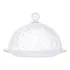 Queijeira De Cristal 19 5x13cm Com Tampa Em Vidro Lyor